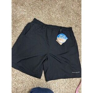 Columbia PFG Backcast III Water Nylon Shell Shorts Black Men's M